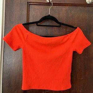 Forever 21 Red Crop Top - NEW WITH TAGS!
